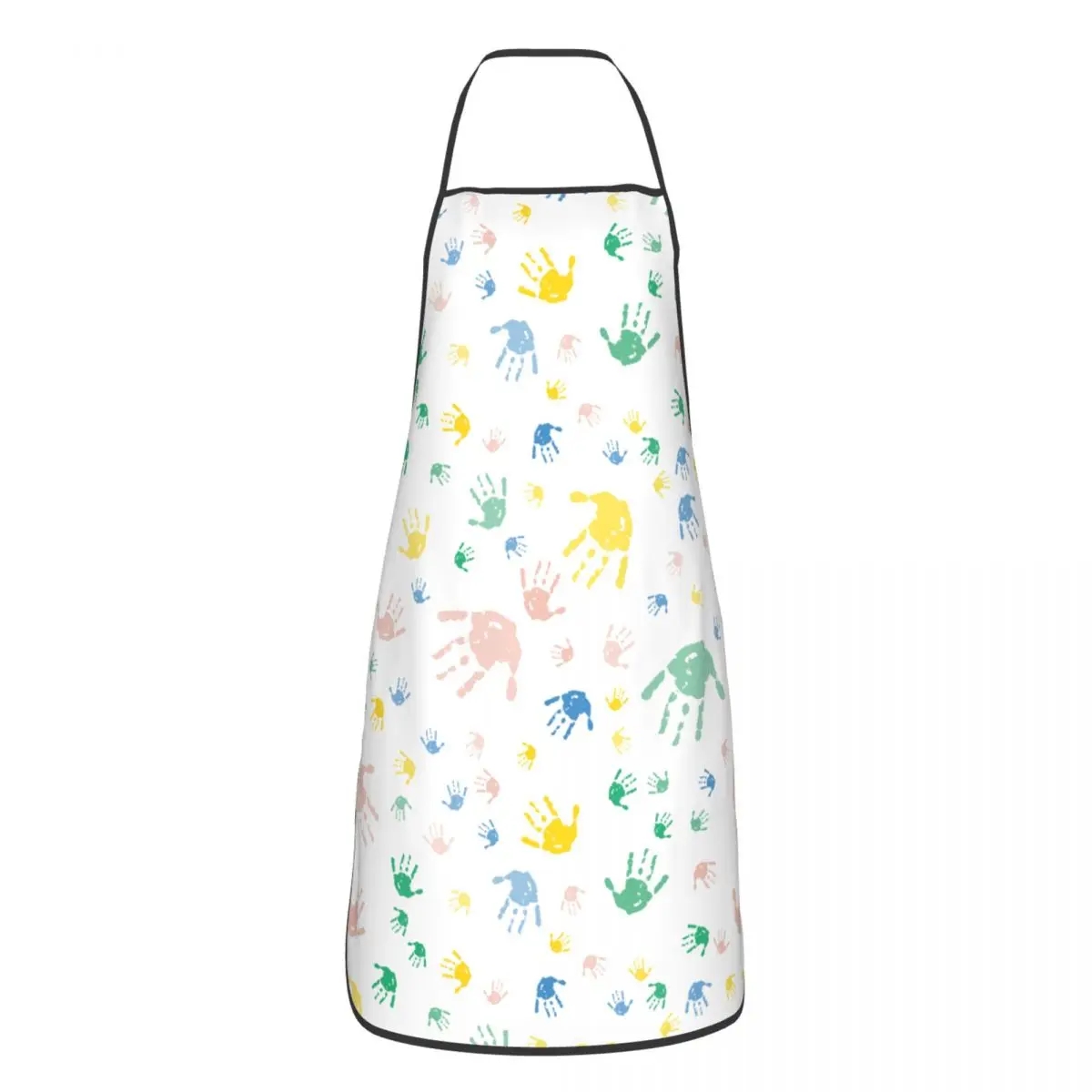 

Забавная ручная печать мультяшный фартук кухня готовка выпечка Бытовая уборка живопись нагрудники для кухни нагрудники для взрослых