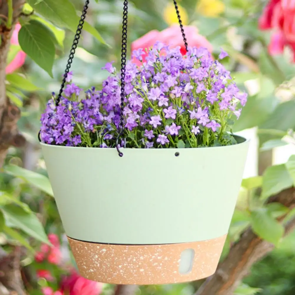 

1 Set Hanging Basket Sturdy Pallet Buckle Detachable Tray Gardening Supplies Anthony Hanging Basin Plant Hanging Basket