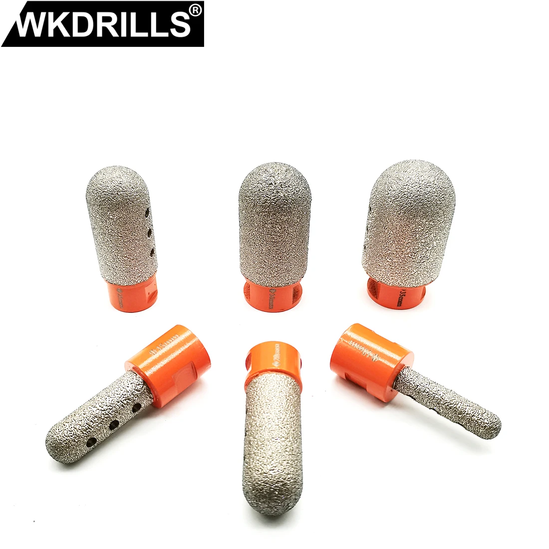 

1pc Dia10/15/20/25/30/35mm Diamond Finger Bits Vacuum Brazed Tile Milling bits Ceramic Stone Countertop M14 Thread