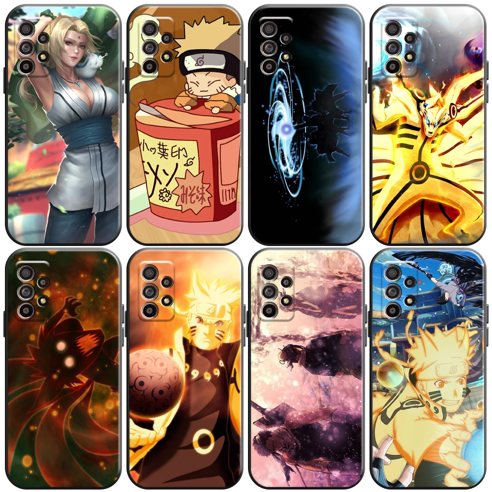 

Japan NARUTO Anime Phone Case For Samsung Galaxy A32 4G 5G A51 4G 5G A71 A72 4G 5G Silicone Cover Carcasa Back Soft Funda