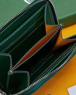 

Upgraded Version Of Leather And Inside Cowhide Zipper Wallet, Luxury Multi-Compartment Wallet