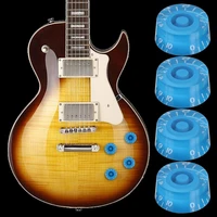 guitar accessories electric guitar speed control tone volume knobs bucket shape knob bass tuning switch for les paul lp