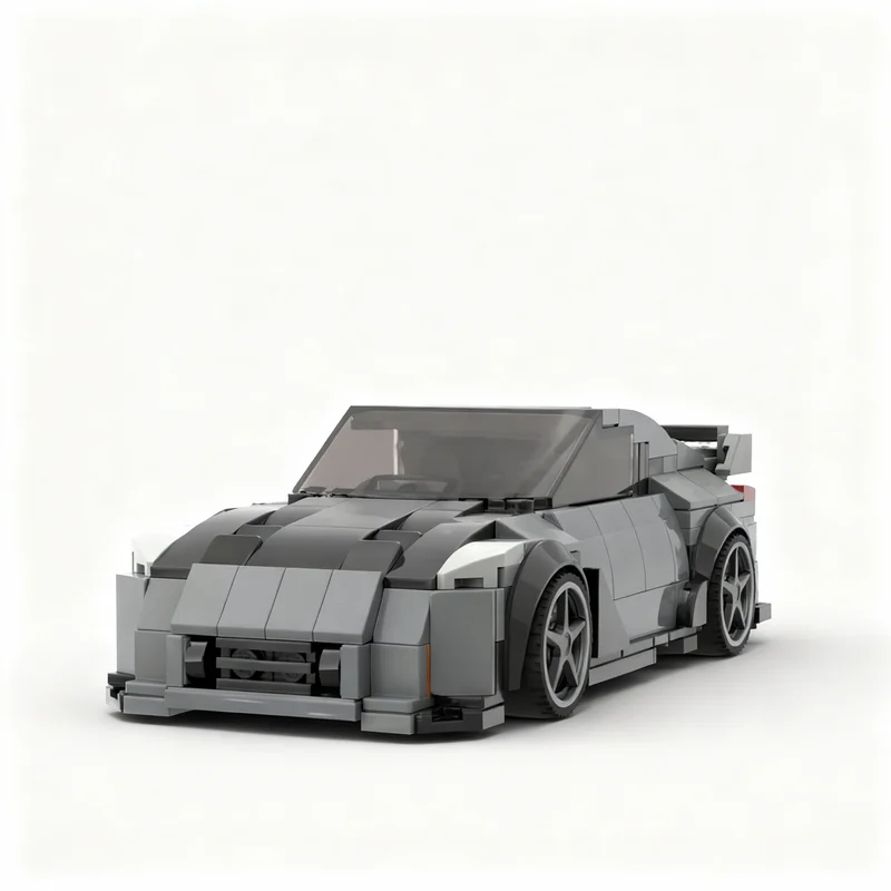 336 деталей MOC DK S Veilside Street Racing Car 350z, модель из строительных блоков, декор для дома, украшение для стола, полки, подарок для взрослых (art.: 3920dbc274fe2) - 3920dbc274fe2