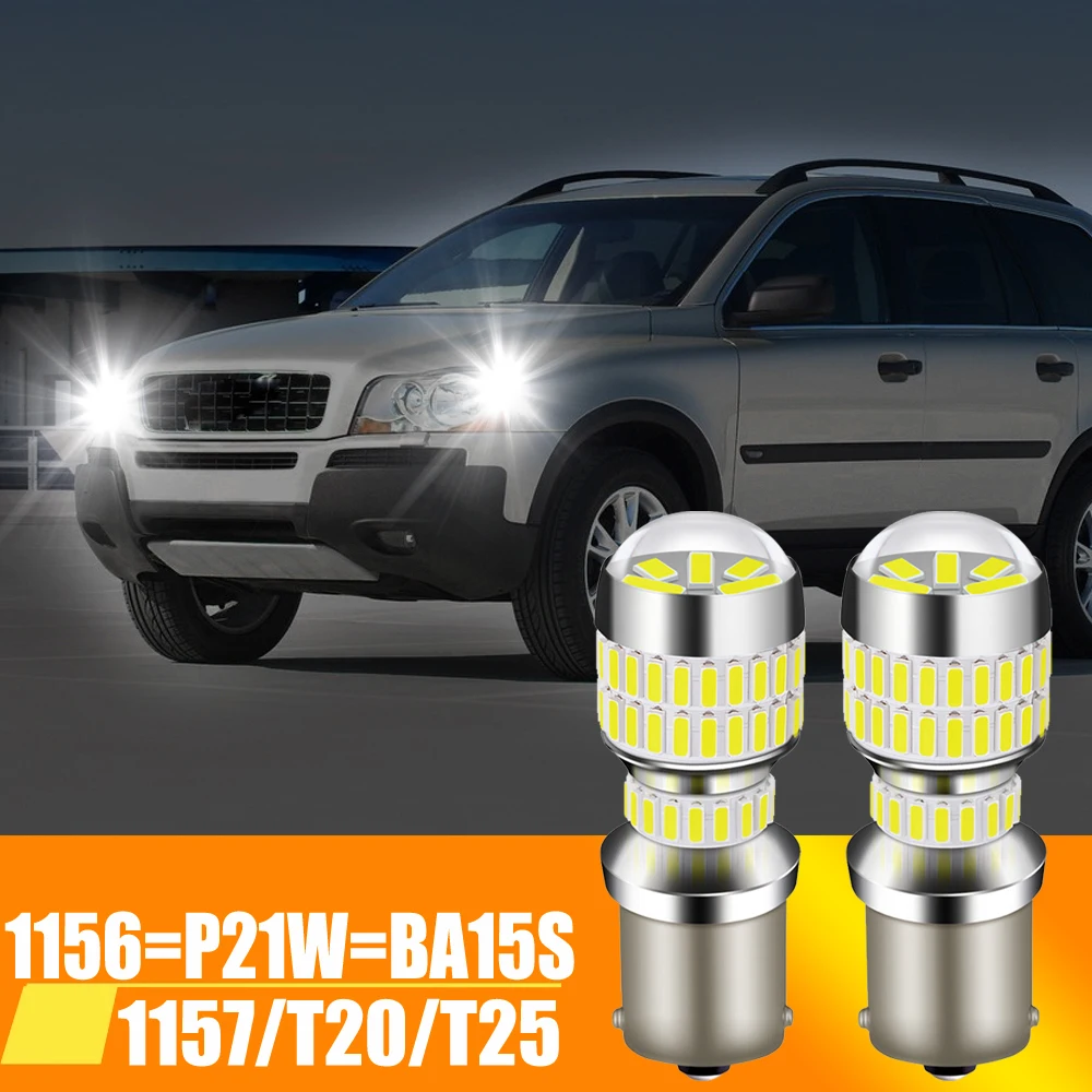 

2X P21W Led 7506 BAY15D BA15S White Daytime Running Bulb Car P21/5W Turn Signal Lamp 1157 1156 W21/5W 7443 3157 P27/7W 3457A S25