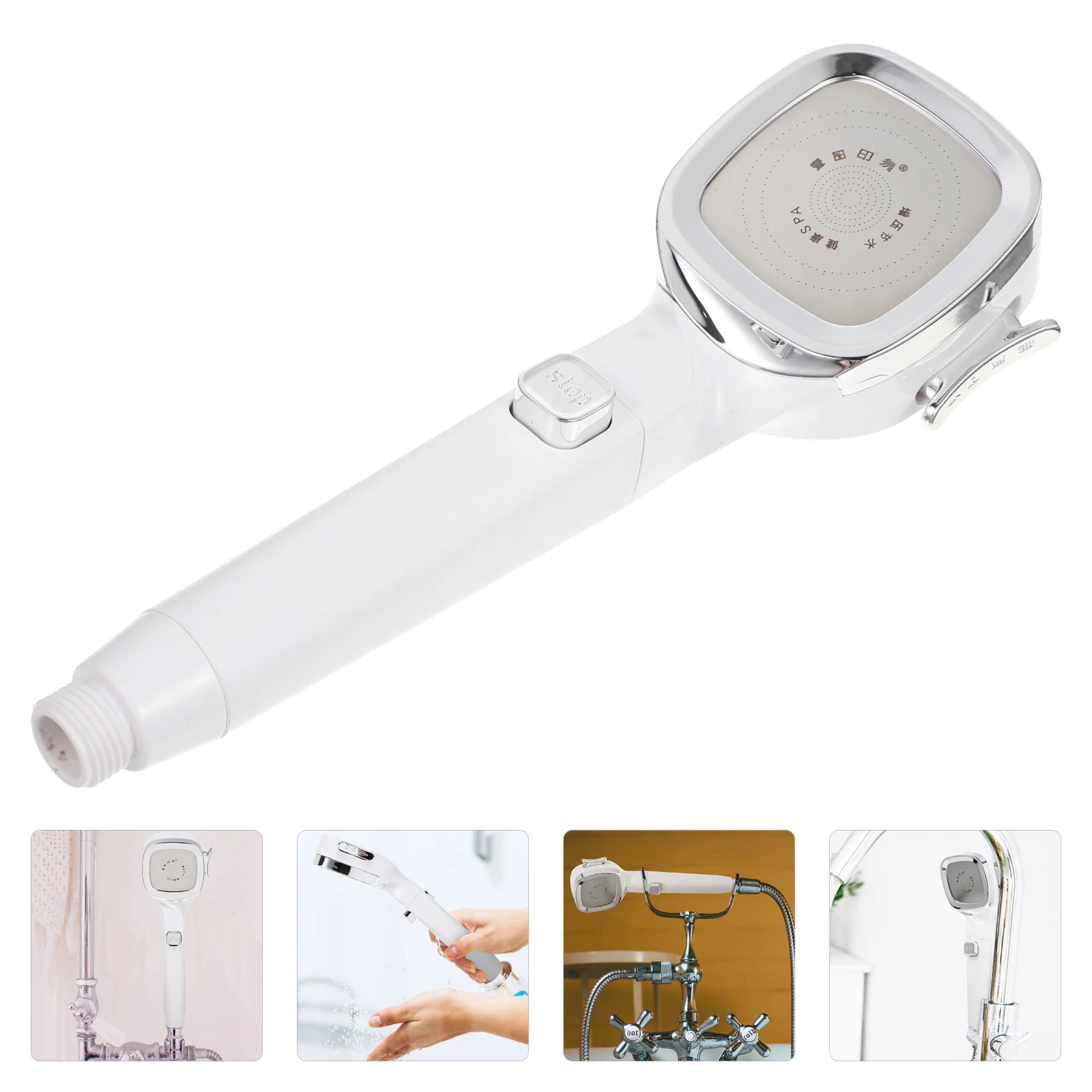 

Shower Sprinkle Pressurized Bathroom Showering Spray Nozzle