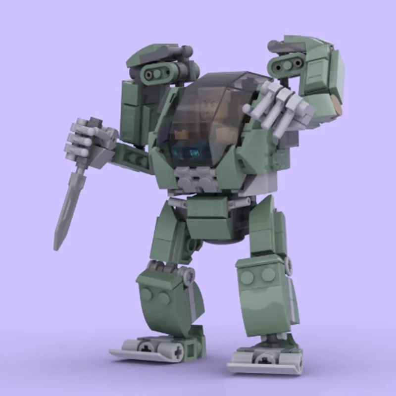 Набор строительных блоков MOC AMP mecha robot boy