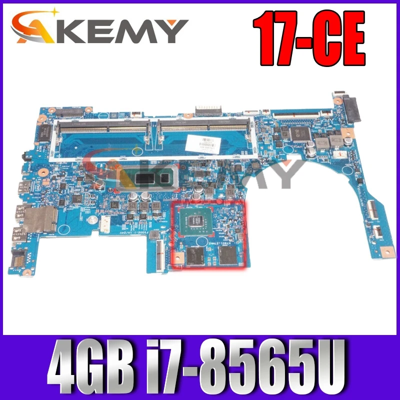 

working hp envy 17-CE motherboard L52451-601 L52451-501 L52451-001 with 4GB i7-8565U cpu 18739-1 448.0G809.0011 tested well