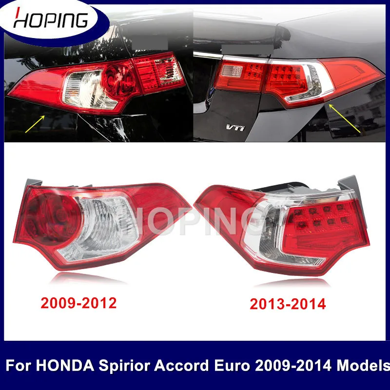

Hoping Rear Tail Light Trunk Lid Lamp For HONDA ACCORD CU1 CU2 TSX 2008-2012 Rear Bumper Brake Reverse Turn Signal Combined Lamp