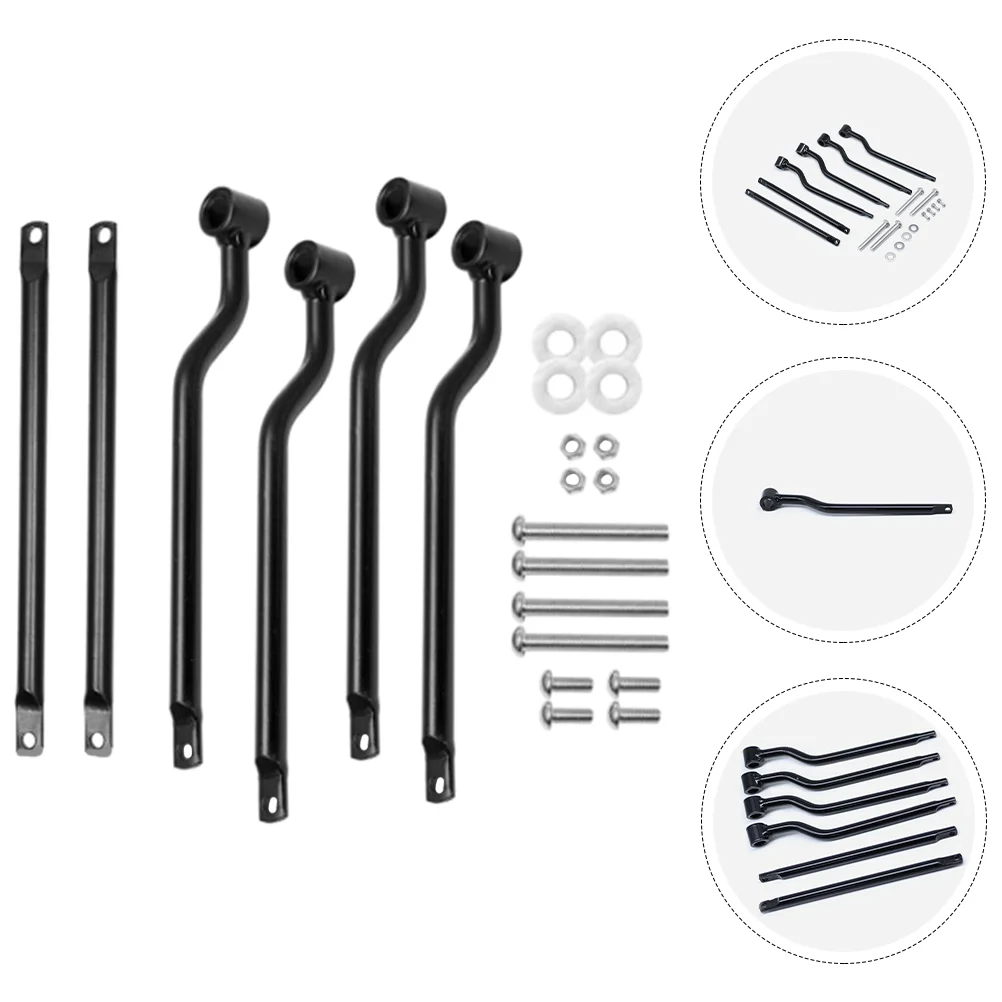 

Support Bracket Bag Saddle Saddlebag Rack Motorcycle Mounting Rod Iron Mount Guards Supply Bars Luggage Kit Accessory Supports