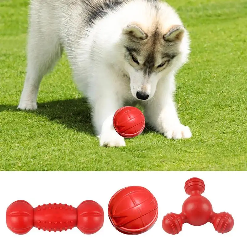 

Chewing Toys for Dogs pet Aggressive Chewers Dog Interactive Toys puppy Teeth Cleaning toy pet teething ball dog training game