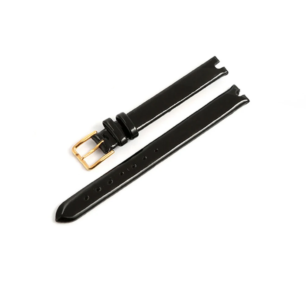 OTMENG Ladies Leather Strap for Tissot 1853 T003209A Series 10mm Pin Buckle Strap T003.209 Women's Watch Band Watch Accessories