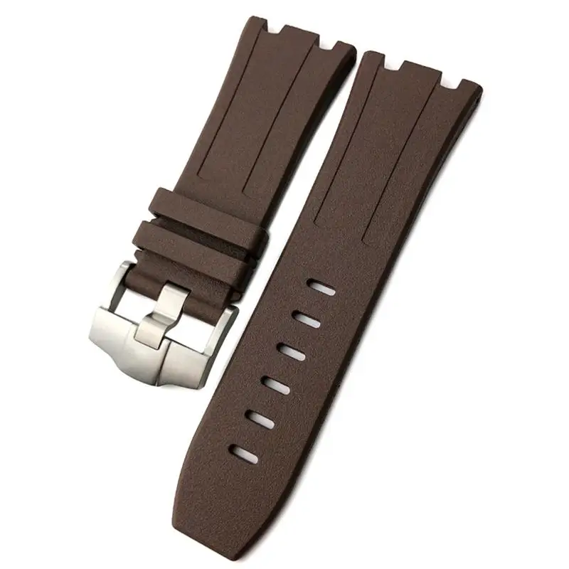 Ремешок силиконовый для часов Audemars AP 15703 28 мм