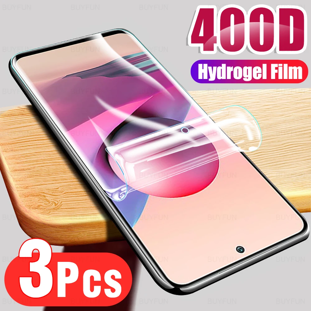 

Защитная пленка для xiaomi redmi 10 s note 10 pro max 10t 10pro note10 s, Гидрогелевая пленка, не стекло, 3 шт.
