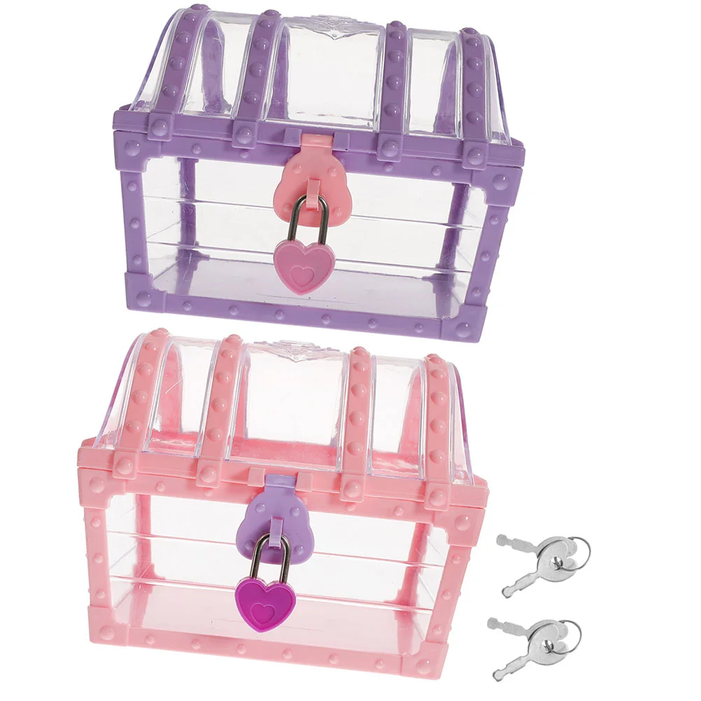 

2pcs Trinket Keepsake Treasure Pirate Keepsake Box Small Box Party Favors