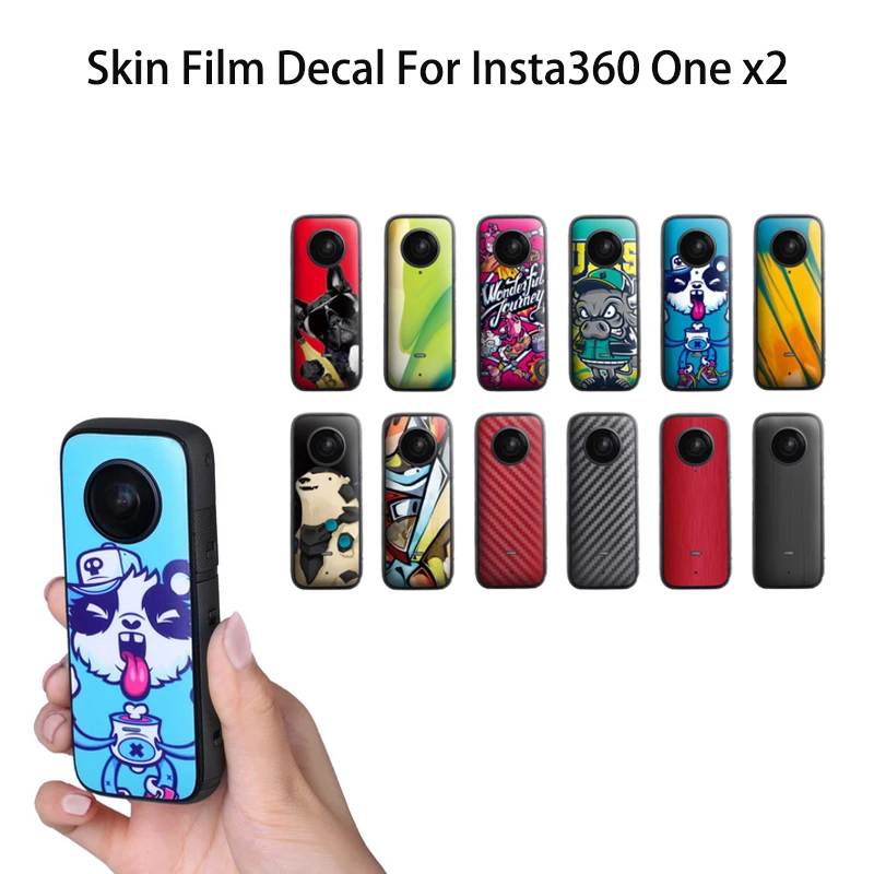 

Stickers Protective Skin Film Scratch-Proof Decals Accessories For Insta 360 ONE X2 Camera Accessories