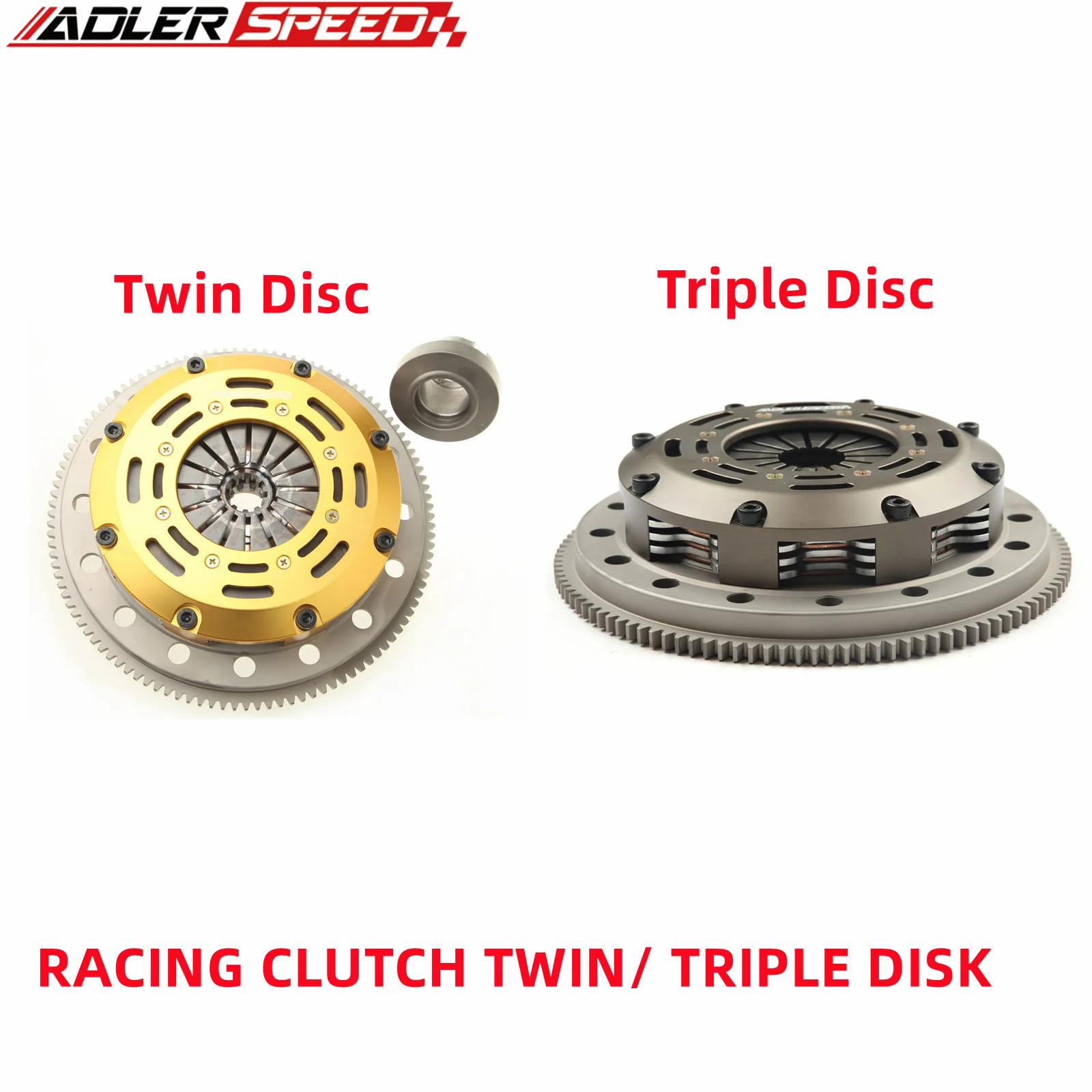 

ADLERSPEED Racing Clutch Twin/ Triple Disk For BMW 323 325 328 330 525 528 M3 Z3 E34 E36 E46 M50 M52