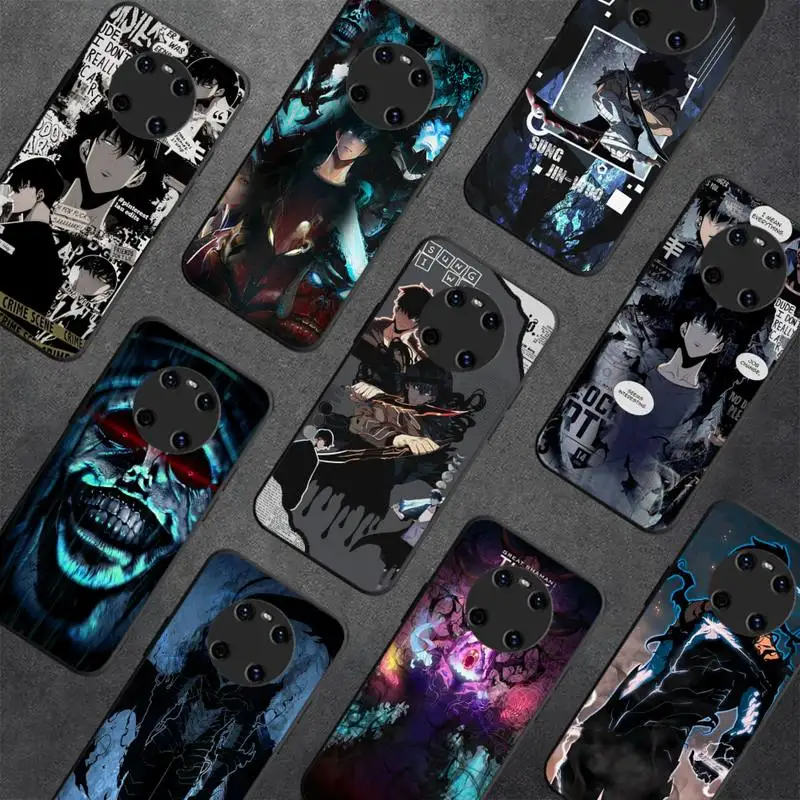 

Anime Solo Leveling Phone Case for Redmi 8 9 9A for Samsung J5 J6 Note9 for Huawei NOVA3E Mate20lite cover