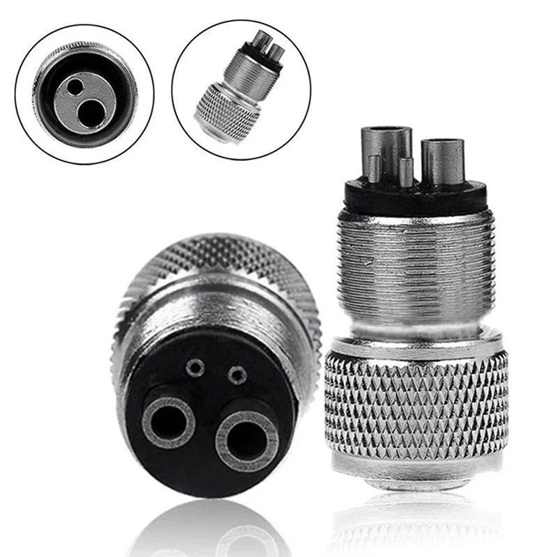 

4 Hole to 2 Hole High Speed Handpiece Turbo Adapter Air Motor Gearbox Connector Tool for Air Motor