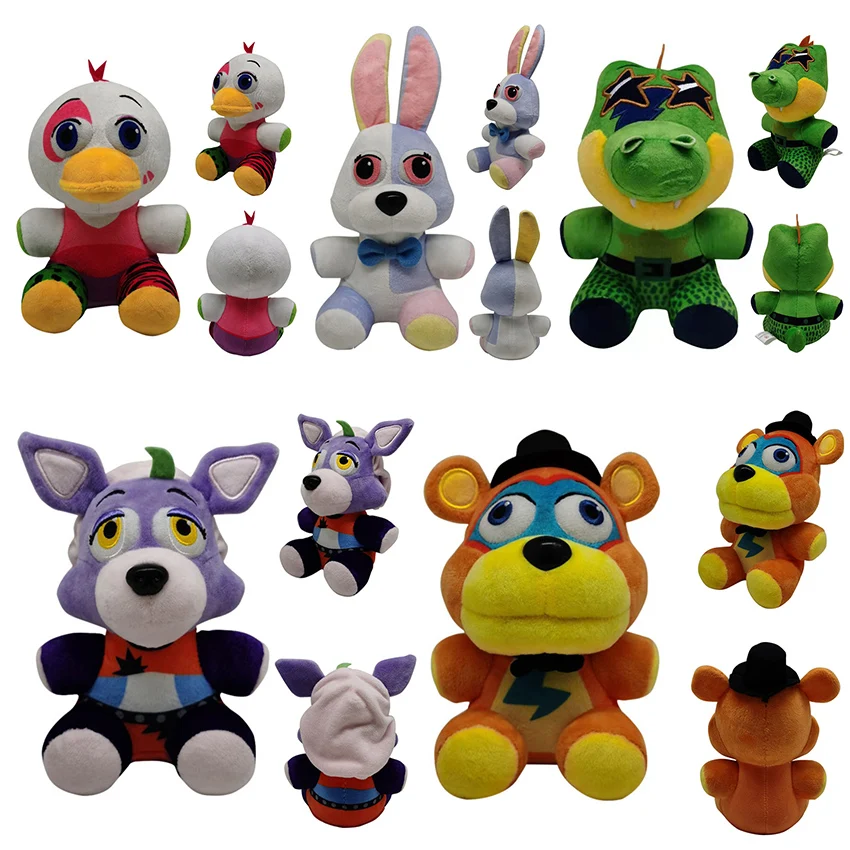 FNAF плюшевые игрушки фотокси клоун Бонни Животные Мягкие куклы кавайные