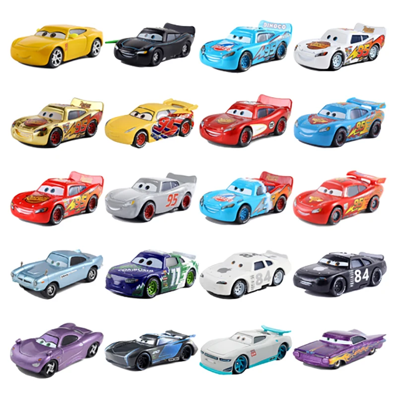 disney pixar 2 3 car movie lightning mcqueen die cast metal game collectible car model toy kids Best birthday gifts for children