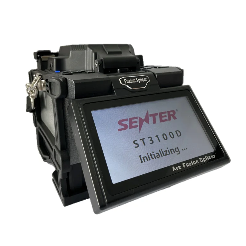 

ST3100D Automatic Fiber Optical Cleaver Cable Joint Splicing Machine Fusion Splicer 4 motors splicer