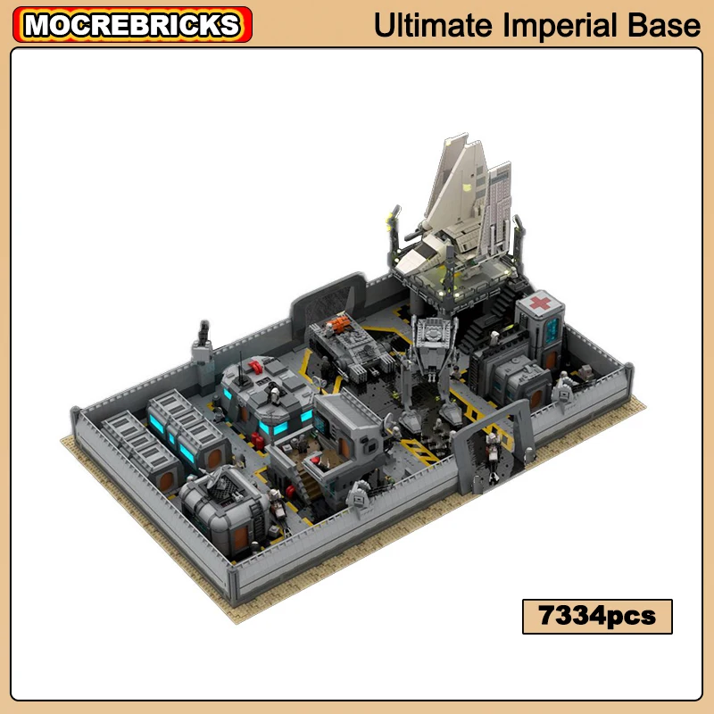 MOC- 154540 Космическая война Ultimate Imperial Base Комбинированный модульный строительный