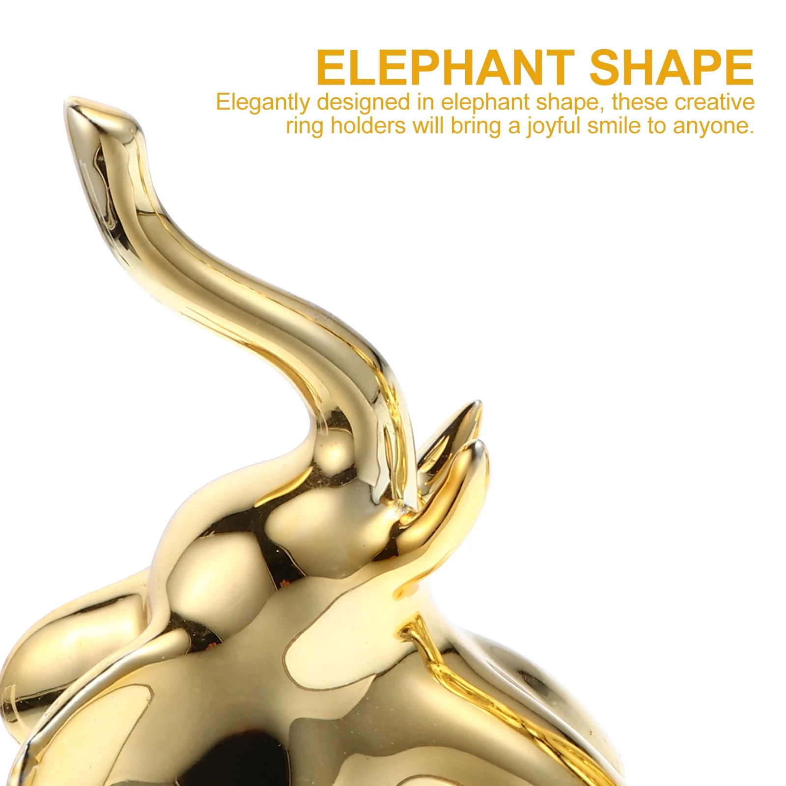 Керамический держатель для колец со слоном