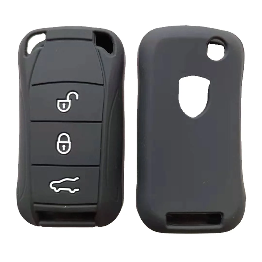 Флип-чехол для PORSCHE Cayenne с 3 кнопками и силиконовым держателем | Автомобили