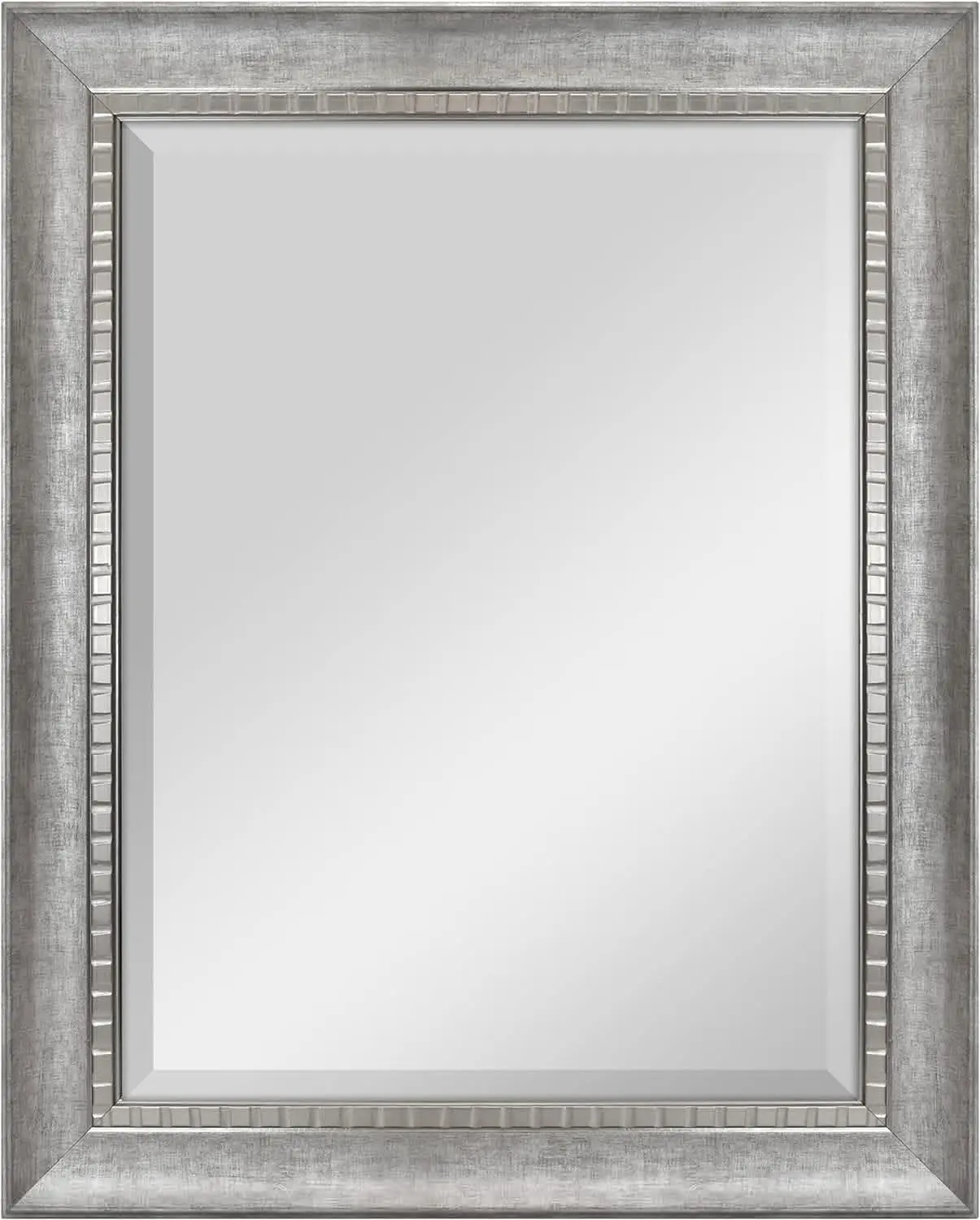 

Inch Sloped Mirror, 23.5x29.5 Inch Overall Size, Silver (20563)