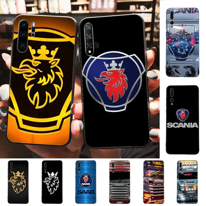 

S-Scanias Truck SAAB Phone Case for Huawei P30 40 20 10 8 9 lite pro plus Psmart2019