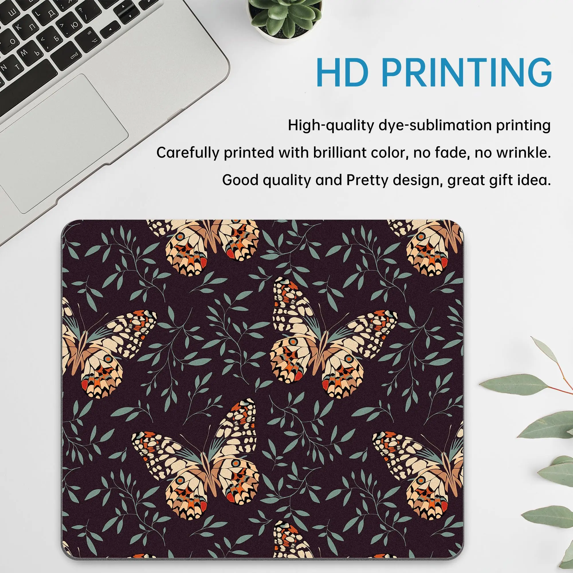 Высокое качество Ретро цветы растения печать игровой коврик для мыши геймер