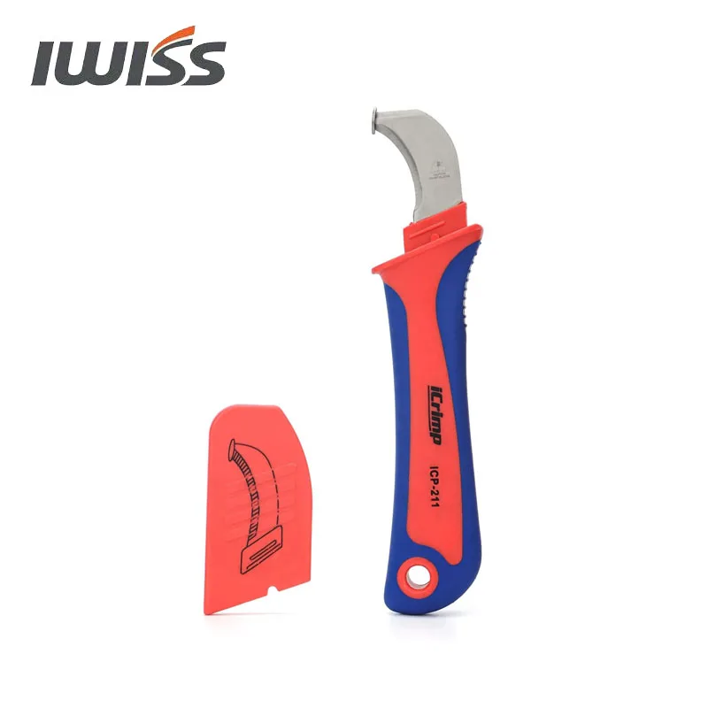 iCrimp ICP-211 Insulated Cable Sheath Slitting Dismantling Knife Wire Stripping Tool ICP-211