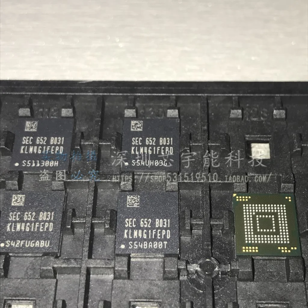 

NEW and Original EMMC memory chip klm4g1fepd-b031 fbga153, 2 pieces