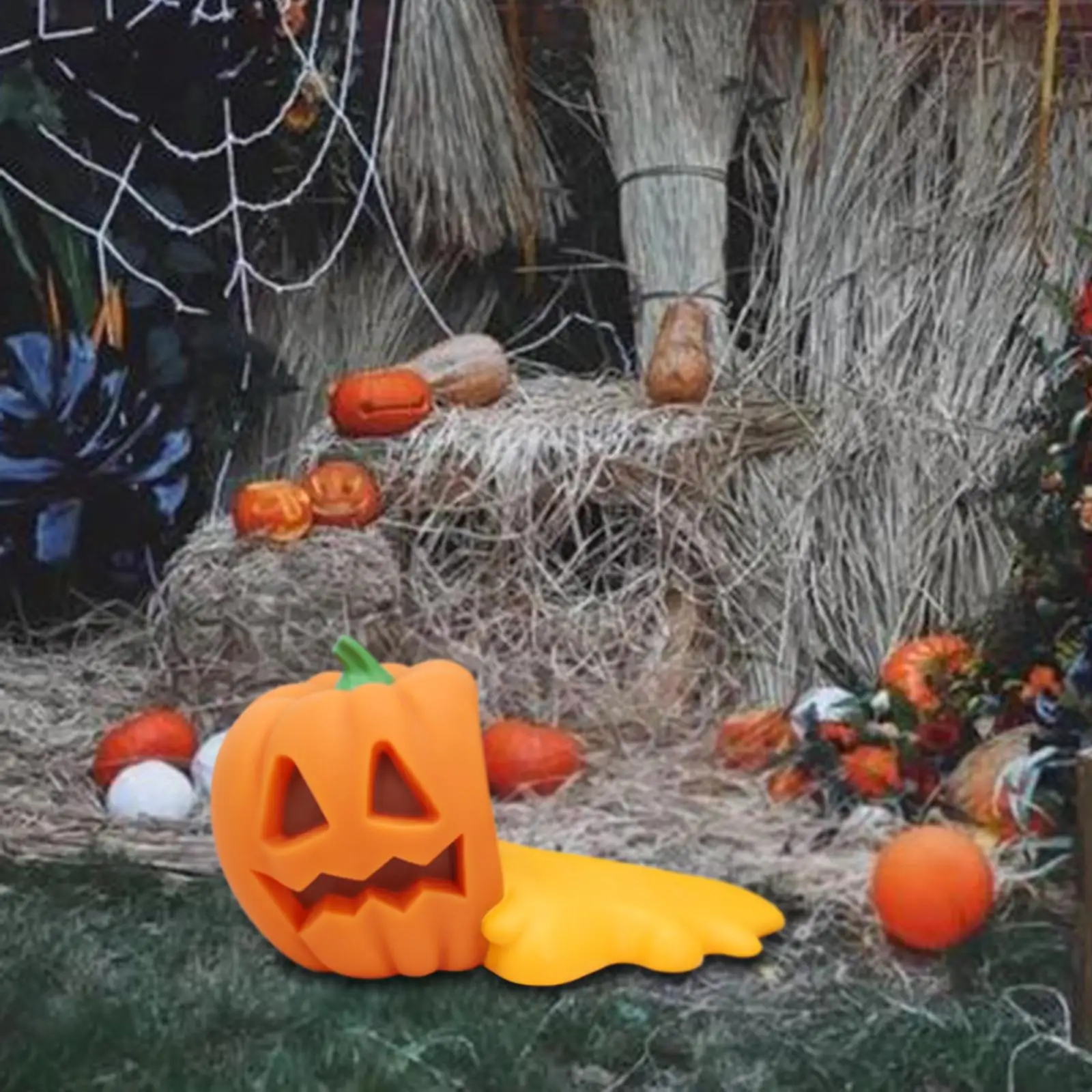 

Хэллоуин, тыквенная дверная пробка, дверной блок, декоративный клиновидный дверной фиксатор, дверной ограничитель из ПВХ для спальни, дома, офиса