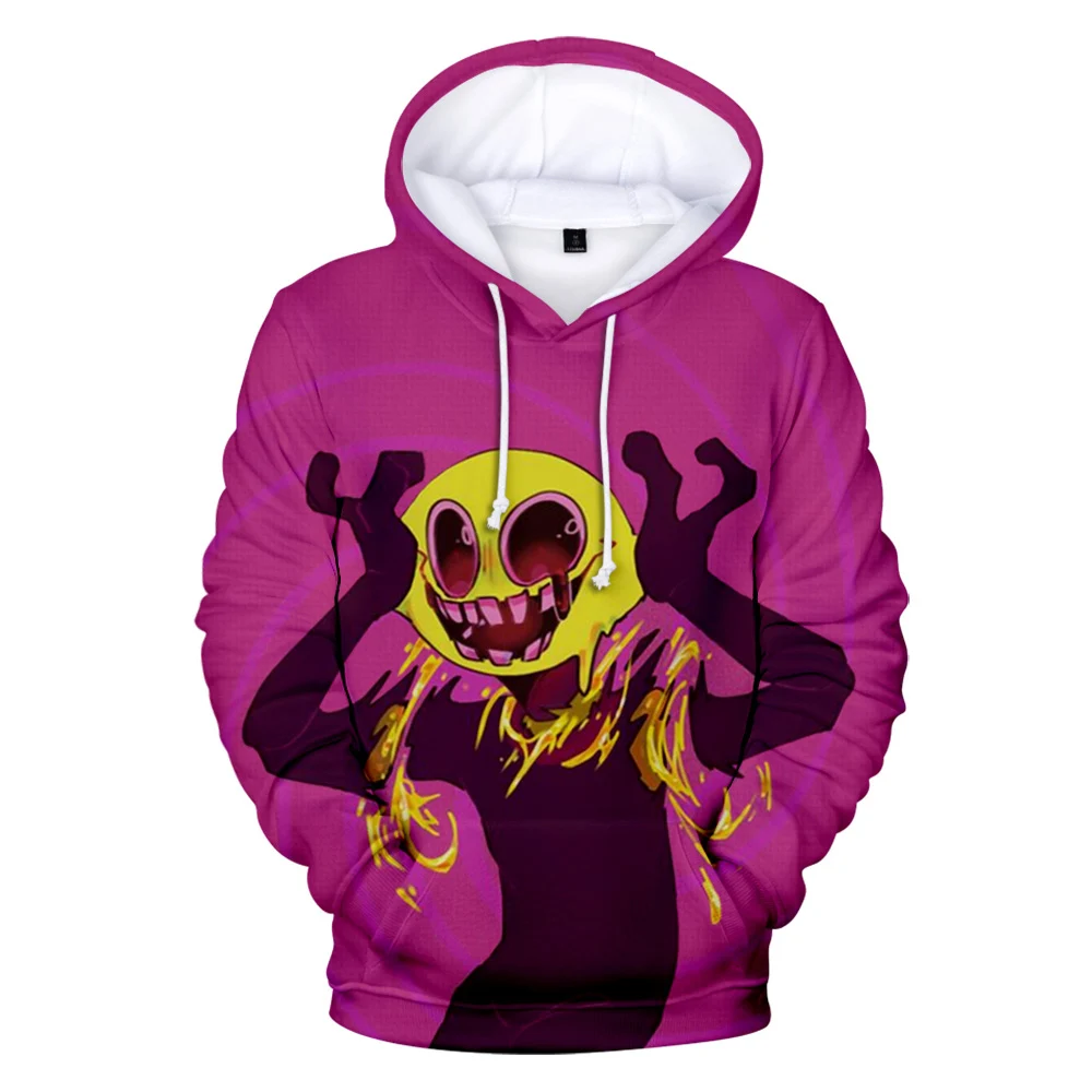 

Толстовка Funkin для косплея, свитшот с 3D принтом лимона и демона, Забавный пуловер для мальчиков и девочек, мужская одежда с капюшоном