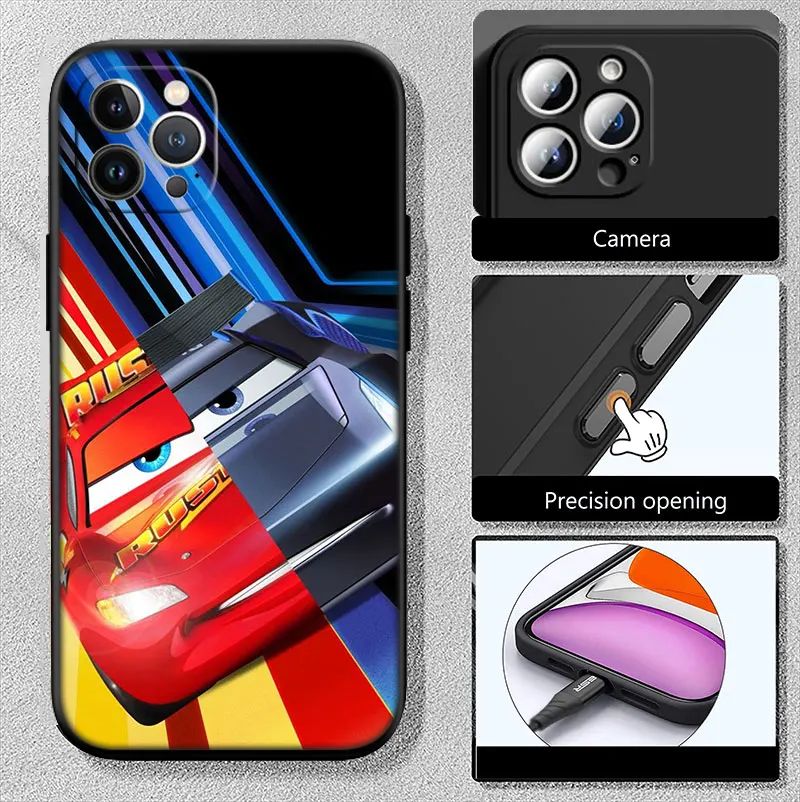 Новый высококлассный чехол для телефона с принтом автомобилей Lightning McQueen Xiaomi Mi POCO