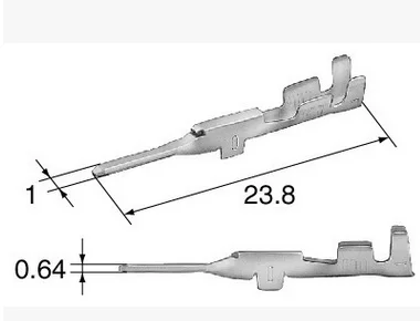 

Разъемы 8100-2729 (100 шт.)