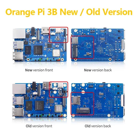 Orange Pi 3B  Rockchip RK3566 8/4/2 ГБ ОЗУ