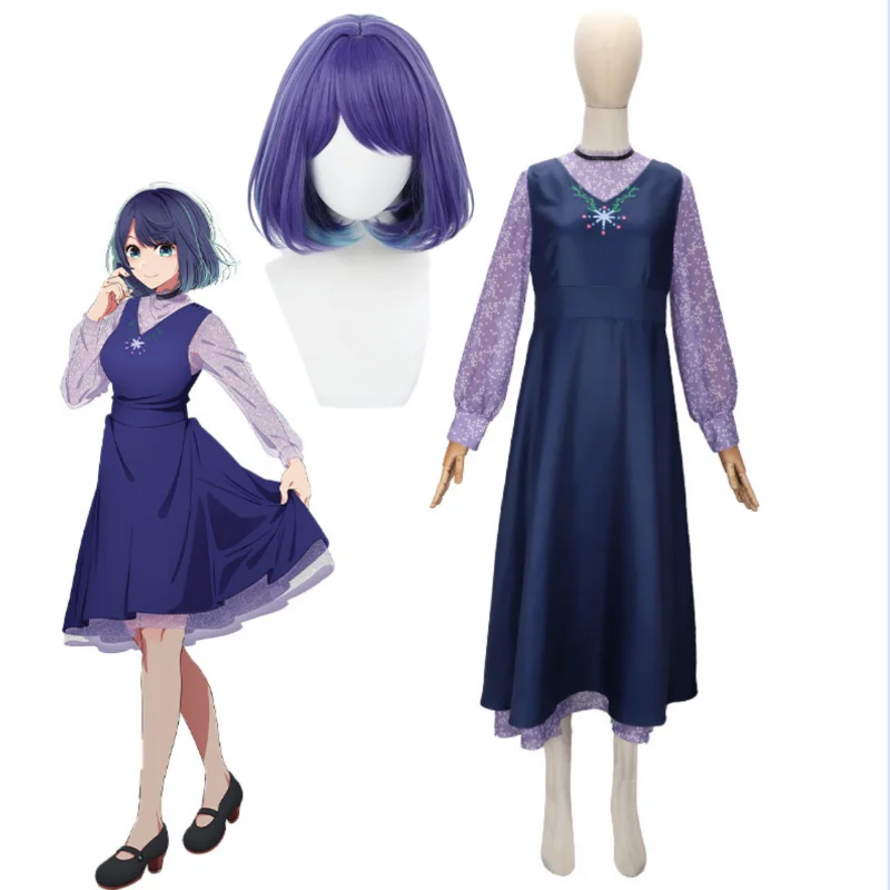 

Женский парик в стиле аниме Oshi No Ko Akane Kurokawa