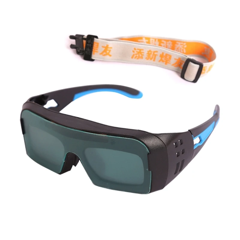 

N0HB Automatic Darkening Welding Glasses Solar Power Energy Saving Soldering Glasses