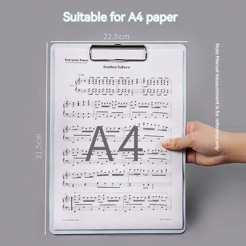 

2 шт., прозрачная доска-зажим для записей