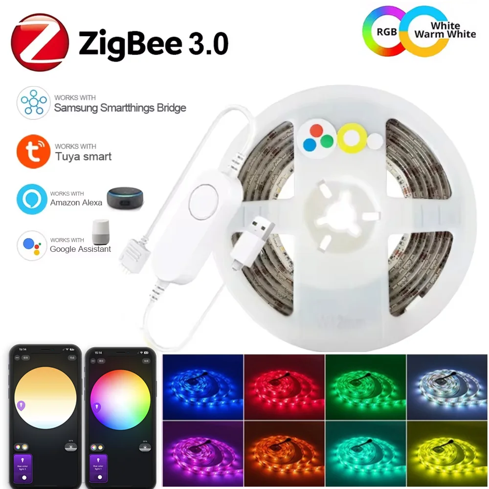 

Smart LED лента RGB CCT 5050 Tuya Zigbee