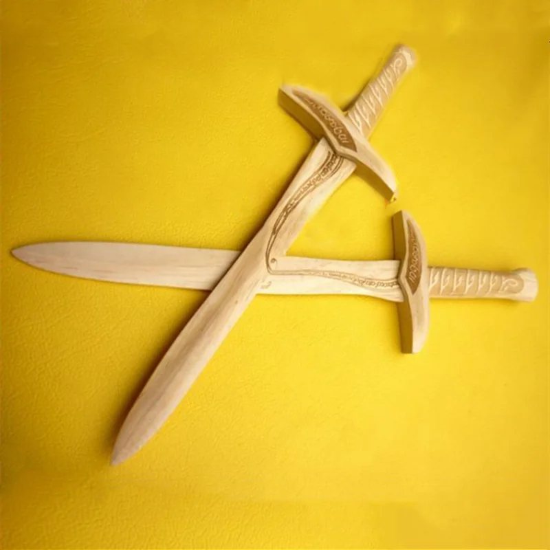 

55 см деревянный меч игрушка косплей реквизит Высококачественная изысканная коллекция деревянный реквизит для представлений Хэллоуин День...