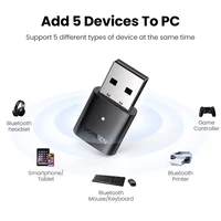 usb bluetooth 5 0 adapter receiver transmitter edr dongle for pc wireless transfer for bluetooth headphone speakers mouse