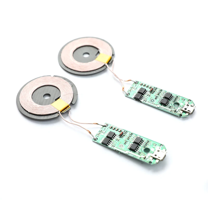 dc 5v fast wireless charger transmitter module pcba circuit board with coil free global shipping