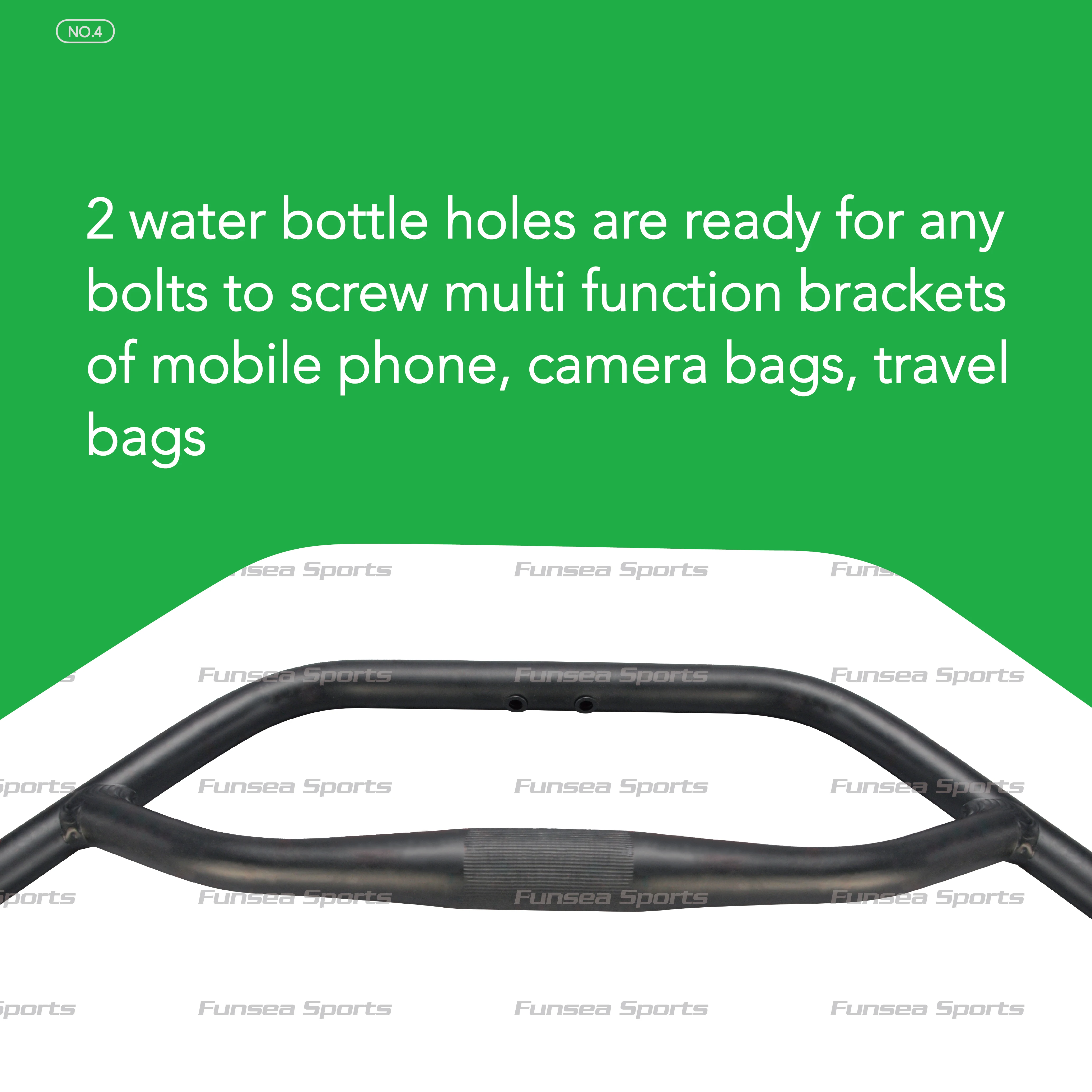 Велосипедный руль Funsea для горного велосипеда фэтбайка Треккинговая