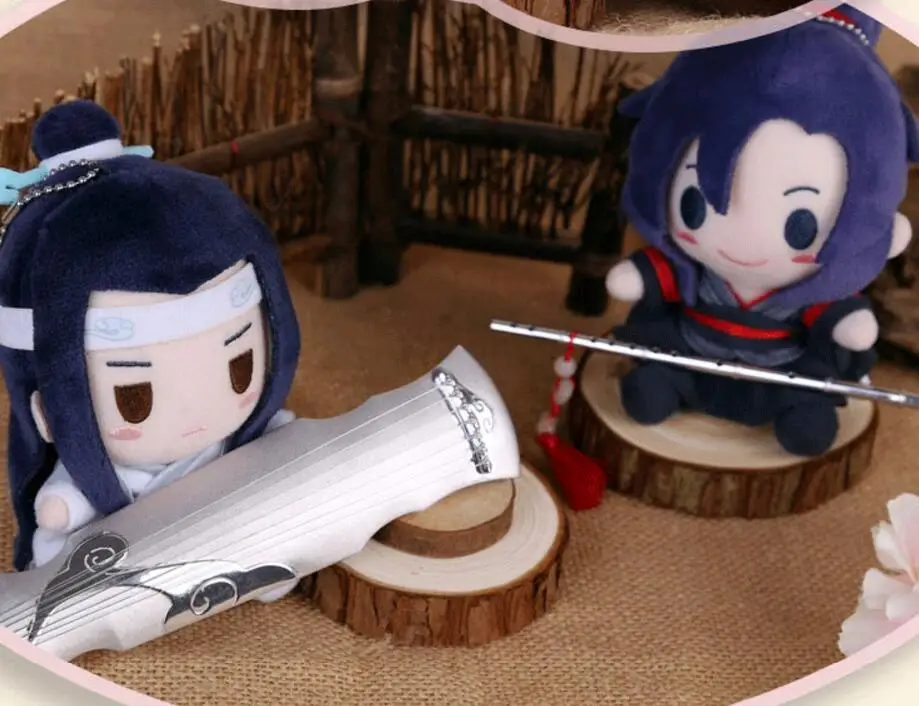 Аниме Grandmaster of Demonic Culture MDZS Wei Wuxian Lan Wangji косплей плюшевая кукла игрушка брелок