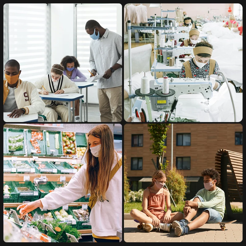 1 ~ 10 шт. маска Регулируемая подвесная веревка на лицо ремешок против потери чехол