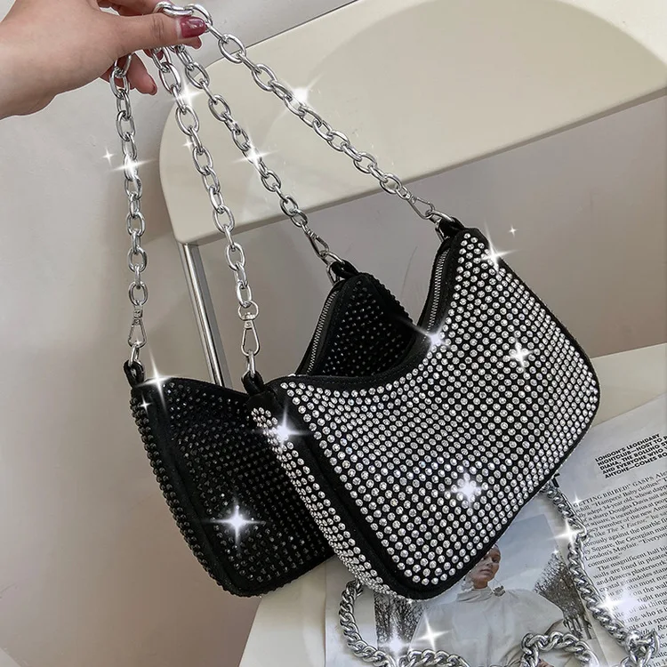 

Handbags Rhinestone Handbag for Women Bag Diamonds Shoulder Bag Purse Ladies Female Crossbody Bag shining diamond bag