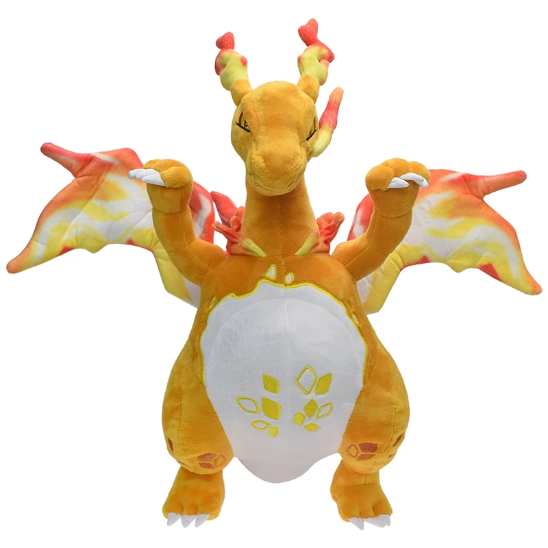 Big Size Giant Dynamax Gigantamax Charizard Plush Toy Pokemon XY Peluche Pikachu Stuffed Doll Dragon Dinosaur Kid Gift
